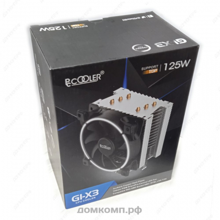 Кулер 125 Вт PCCooler GI-X3